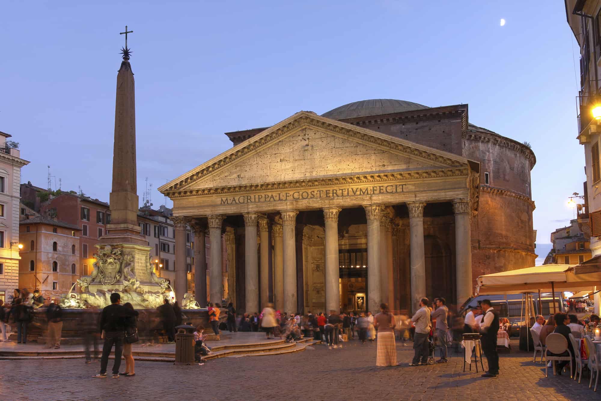 Rome, Night Segway, Highlights, Rome-Night-Segway-Pantheon.
